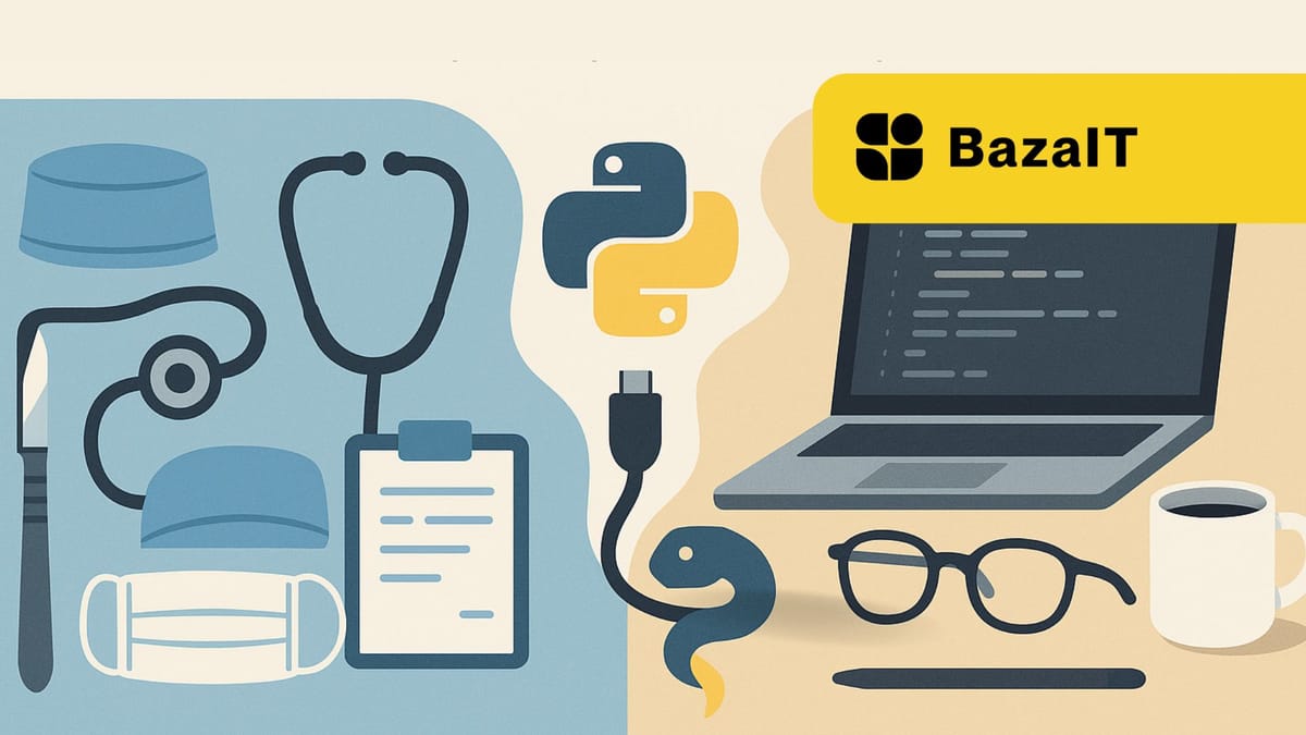 Від хірурга до Python-розробника. Історія 62-річного світчера